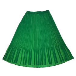 ISSEY MIYAKE イッセイミヤケ PLEATS PLEASE スカート SIZE 3 PP23-JG643 グリーン Bランク