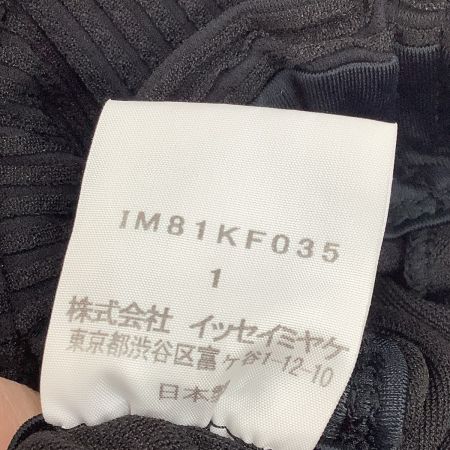 ISSEY MIYAKE イッセイミヤケ レディース プリーツ  パンツ  SIZE 1 IM81KF035 ブラック