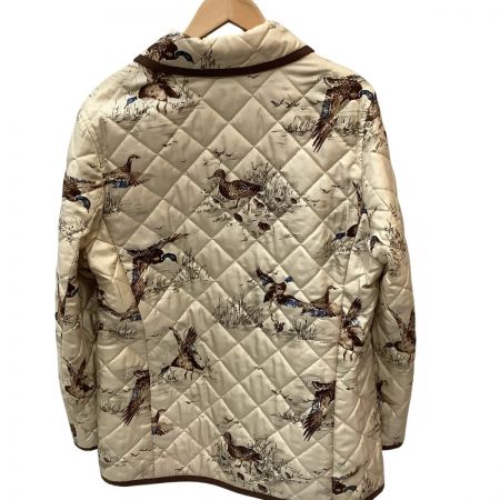  Burberrys バーバリーズ レディース キルティング ジャケット シルク SIZE 40 ベージュ