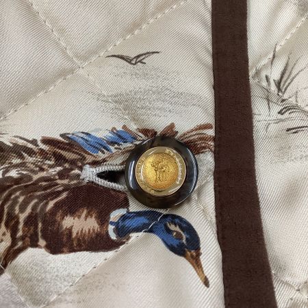  Burberrys バーバリーズ レディース キルティング ジャケット シルク SIZE 40 ベージュ