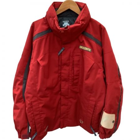  DESCENTE デサント メンズ スノーウェア  スキー スノービード SIZE L レッド