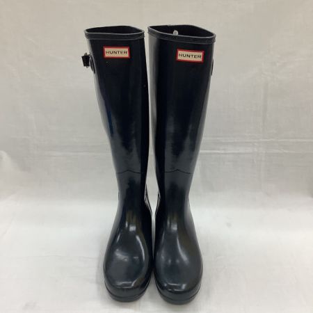  HUNTER ハンター レディース  レインブーツ 長靴 SIZE UK6(24.5cm) ネイビー