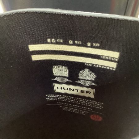  HUNTER ハンター レディース  レインブーツ 長靴 SIZE UK6(24.5cm) ネイビー