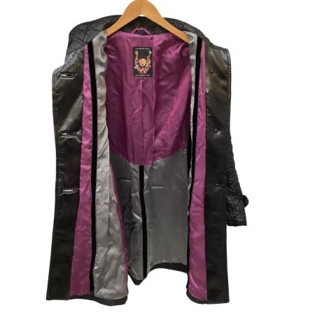 ITALIYA イタリヤ  伊太利屋 レディース キルティング コート SIZE 11号 ブラック