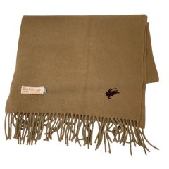 Burberrys バーバリーズ カシミヤ100%  マフラー ベージュ Bランク