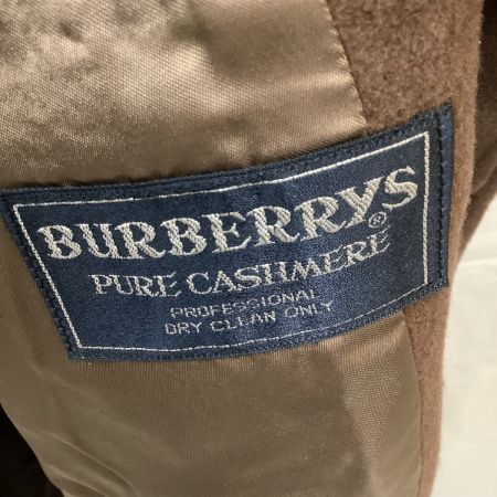  Burberrys バーバリーズ メンズ ロングコート カシミヤ100% ブラウン