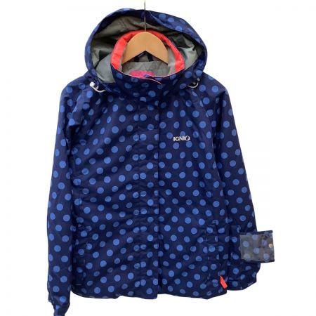  IGNIO イグニオ レディース スノーウェア スキー スノーボード 上下セット SIZE M ブルー×グレー