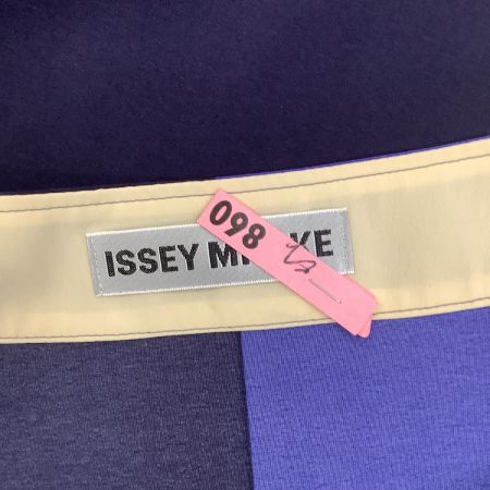 ISSEY MIYAKE イッセイミヤケ レディース カットソー SIZE 2 IM52FJ519 ネイビー×ピンク