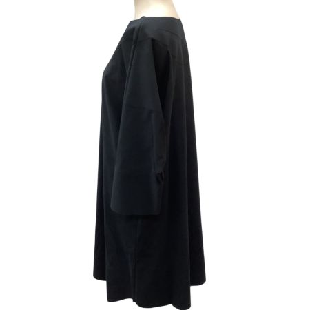ISSEY MIYAKE イッセイミヤケ レディース ストレッチ チュニック ワンピース SIZE S IM74JT508 ブラック