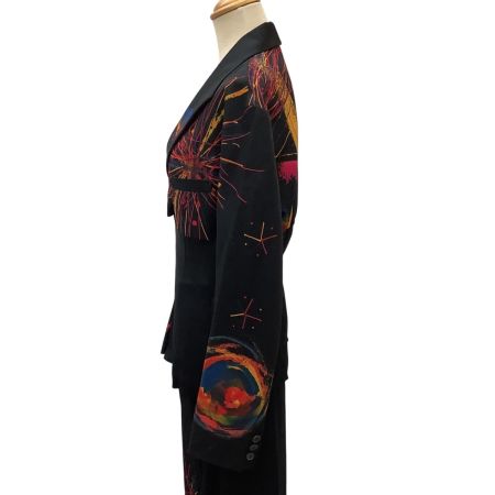 ISSEY MIYAKE イッセイミヤケ 激レア セットアップ ジャケット スカート　SIZE L IM73-FD019 ブラック