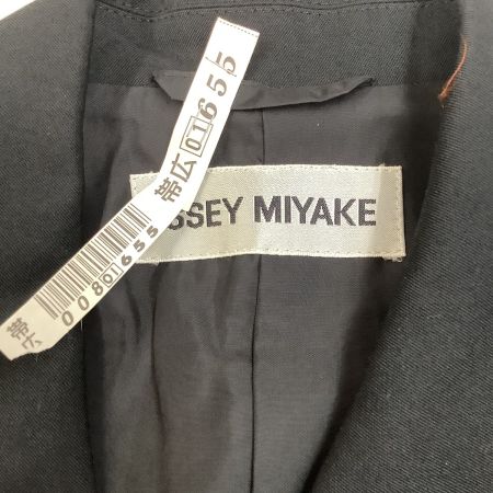 ISSEY MIYAKE イッセイミヤケ 激レア セットアップ ジャケット スカート　SIZE L IM73-FD019 ブラック