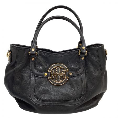  TORY BURCH トリーバーチ レディース トートバッグ レザー ブラック