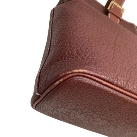  Burberrys バーバリーズ レディース ハンドバッグ レザー  ワインレッド