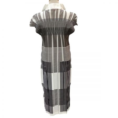  ISSEY MIYAKE イッセイミヤケ プリーツ ワンピース SIZE 2 IM52FH511 グレー