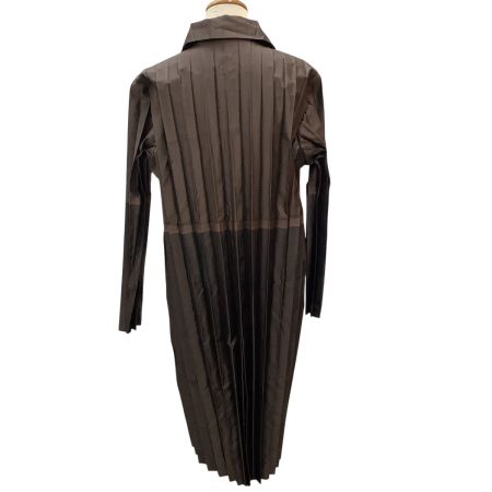 ISSEY MIYAKE イッセイミヤケ プリーツ コート SIZE 2 IM93FA704 ブラウン
