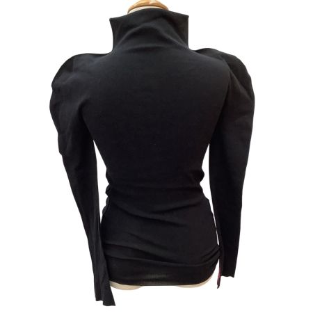 ISSEY MIYAKE イッセイミヤケ レディース カットソー スプレー柄　SIZE 2 IM03KK552 ブラック