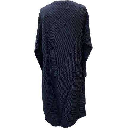 ISSEY MIYAKE イッセイミヤケ タグ付き 未使用  変形 プリーツ ワンピース SIZE 2 IM91FH154 ネイビー