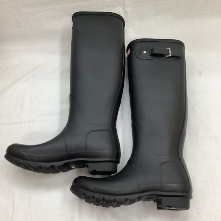  HUNTER ハンター レディース ロングブーツ SIZE UK6(24.5cm) ブラック