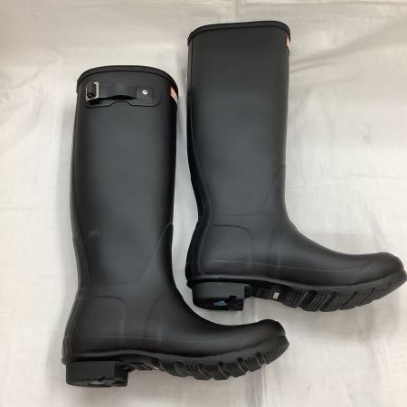  HUNTER ハンター レディース ロングブーツ SIZE UK6(24.5cm) ブラック