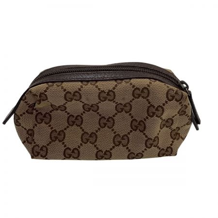  GUCCI グッチ ポーチ GG キャンバス  29596 002404 ベージュ