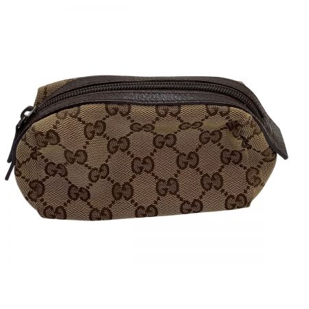  GUCCI グッチ ポーチ GG キャンバス  29596 002404 ベージュ
