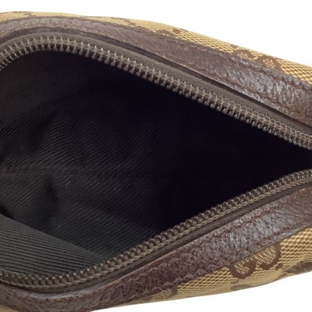  GUCCI グッチ ポーチ GG キャンバス  29596 002404 ベージュ
