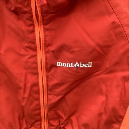  mont･bell モンベル キッズ スノーウェア つなぎ SIZE 110cm レッド×オレンジ