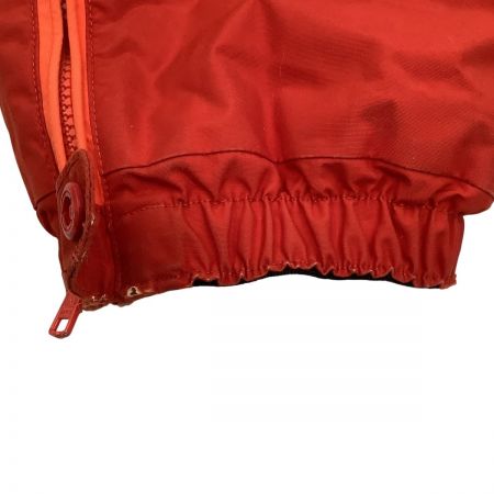  mont･bell モンベル キッズ スノーウェア つなぎ SIZE 110cm レッド×オレンジ