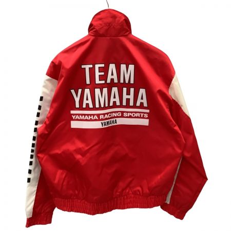  YAMAHA ヤマハ Vintage 激レア レーシングチームジャケット SIZE L レッド×ホワイト