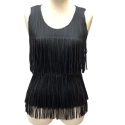 ♪♪ ISSEY MIYAKE イッセイミヤケ PLEATS PLEASE 変形 ノースリーブカットソー PP63-JK851 ブラック Bランク