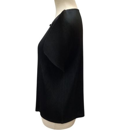 ISSEY MIYAKE イッセイミヤケ PLEATS PLEASE カーディガン SIZE 3 PP23-FO431 ブラック