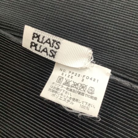 ISSEY MIYAKE イッセイミヤケ PLEATS PLEASE カーディガン SIZE 3 PP23-FO431 ブラック