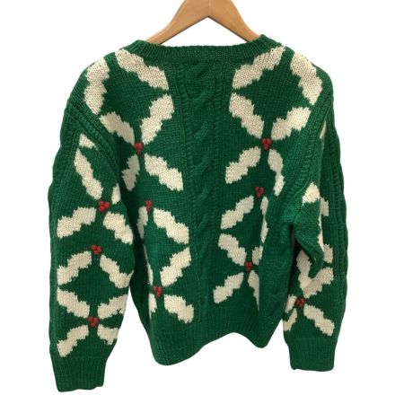  IS アイエス ISSEY MIYAKE イッセイミヤケ Vintage セーター クリスマス グリーン