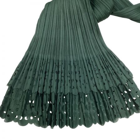 ISSEY MIYAKE イッセイミヤケ PLEATS PLEASE 変形 パンツ SIZE 2 PP31-JF804 グリーン