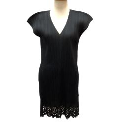 ISSEY MIYAKE イッセイミヤケ PLEATS PLEASE 変形 チュニック SIZE 3 PP11-JT706 ブラック Bランク