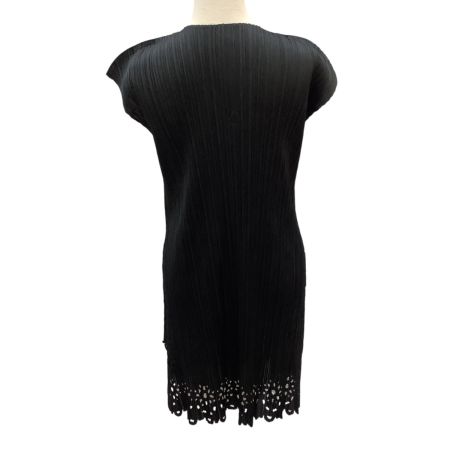 ISSEY MIYAKE イッセイミヤケ PLEATS PLEASE 変形 チュニック SIZE 3 PP11-JT706 ブラック