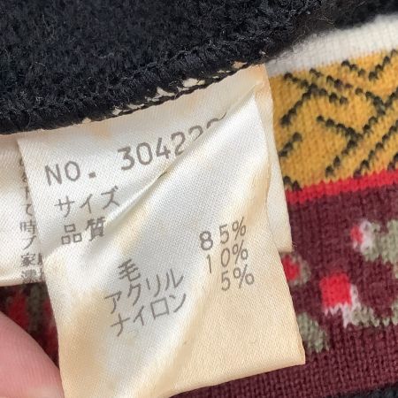  KENZO ケンゾー レディース カーディガン SIZE 2 ブラック