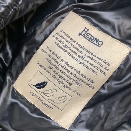 Herno ヘルノ レディース ダウンジャケット ダウン90％ SIZE 46(XL相当) ブラック