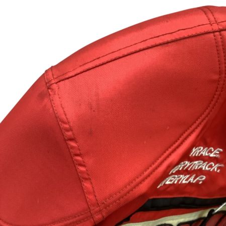 simpson シンプソン メンズ ライダース  バイクウェア セットアップ ジャケット パンツ SIZE L ブラック×レッド