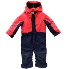 Columbia コロンビア キッズ つなぎ スキーウェア SIZE 3T(3歳 95cm) ネイビー×蛍光ピンク Bランク