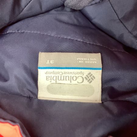 Columbia コロンビア キッズ つなぎ スキーウェア SIZE 3T(3歳 95cm) ネイビー×蛍光ピンク