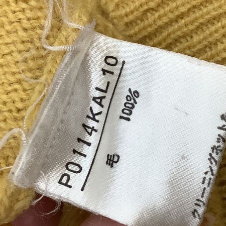 PINK HOUSE ピンクハウス レディース カーディガン ワッペン  イエロー