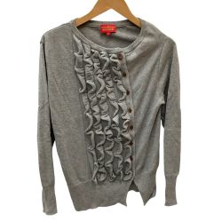 Vivienne Westwood ヴィヴィアン・ウエストウッド レディース カーディガン SIZE M グレー Bランク
