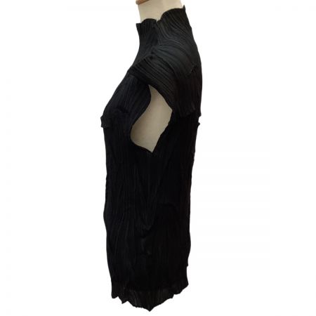  ISSEY MIYAKE イッセイミヤケ 立体 変形 プリーツ カットソー SIZE L IM41-FJ806 ブラック