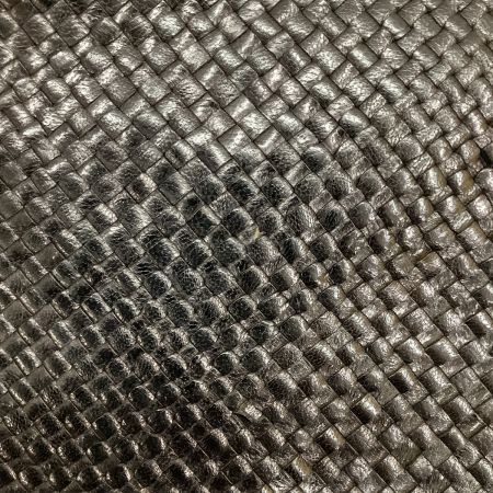  JURGEN LEHL ヨーガンレール レディース ハンドバッグ 編み込みレザー  ブラック