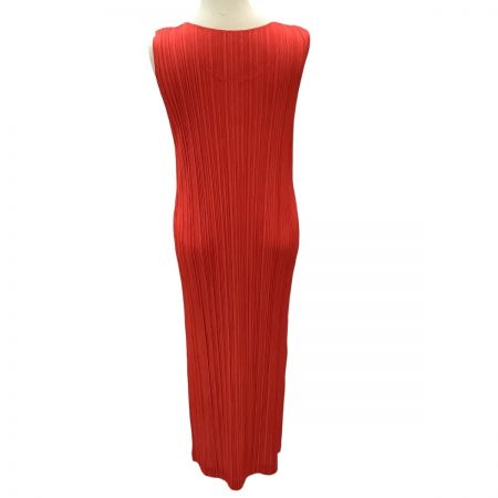  ISSEY MIYAKE イッセイミヤケ PLEATS PLEASE  ワンピース SIZE 3 PP51-JH414 オレンジ