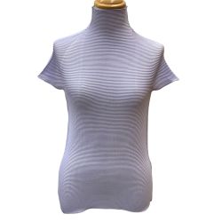 ISSEY MIYAKE イッセイミヤケ PLEATS PLEASE カットソー SIZE 3 PP16-FK033 ラベンダー Bランク