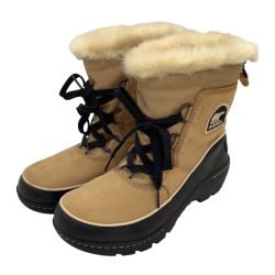 SOREL ソレル レディース ショートブーツ SIZE 23.5cm ベージュ Bランク