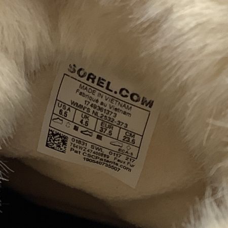 SOREL ソレル レディース ショートブーツ SIZE 23.5cm ベージュ