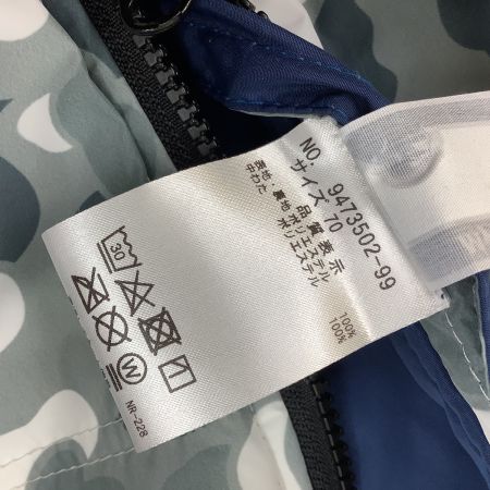 X-LARGE エクストララージ キッズ  ベビー ジャンプスーツ つなぎ ジャンパー SIZE 70cm グレー